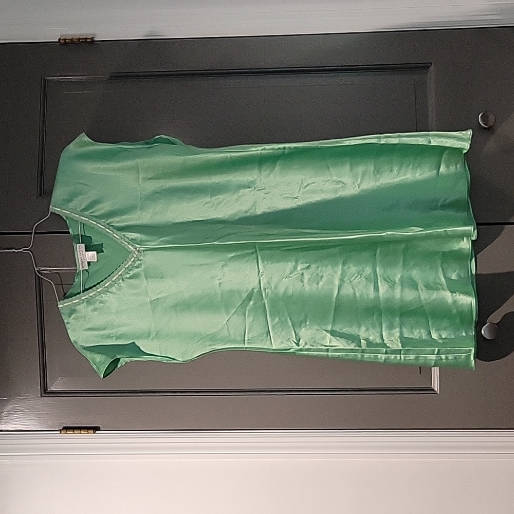 Mint green nightgown